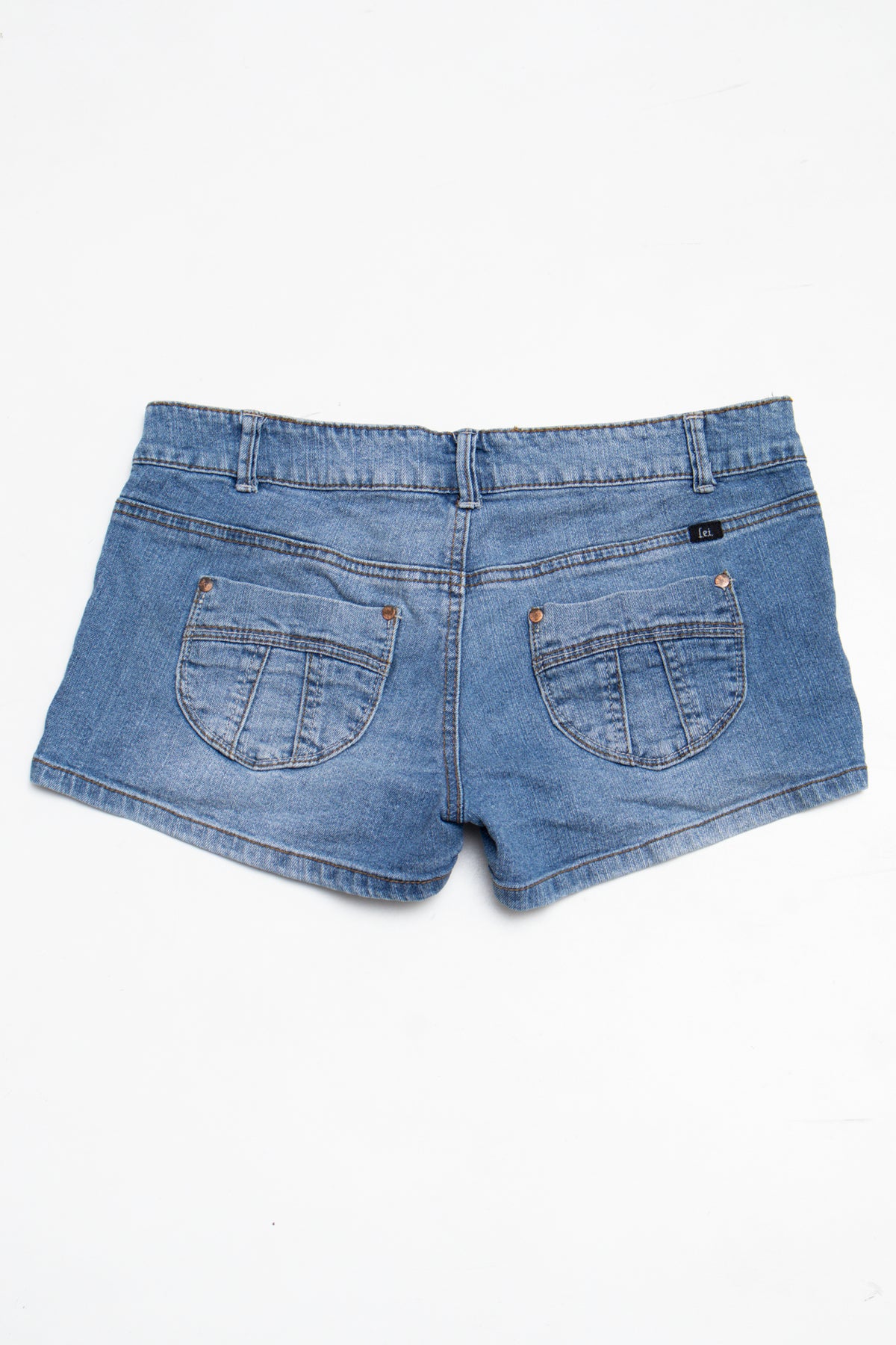 #194 L.e.i. By Ashley Rousse Booty Short Blue | c. 209 | Size 10
