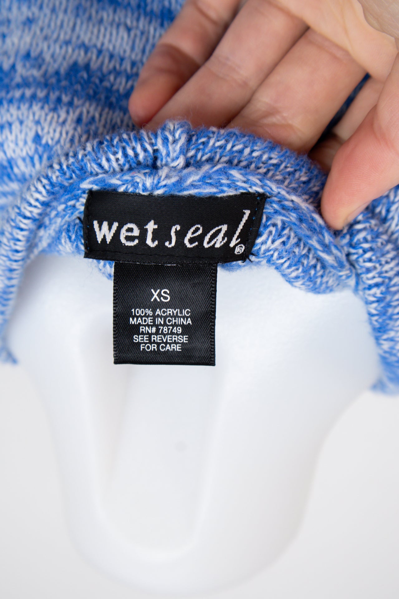 #135 Wet Seal Tank Top Blue | c. | Size 8