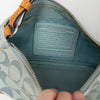 #167 Coach Shoulder Bag Blue | c. 183 | Size