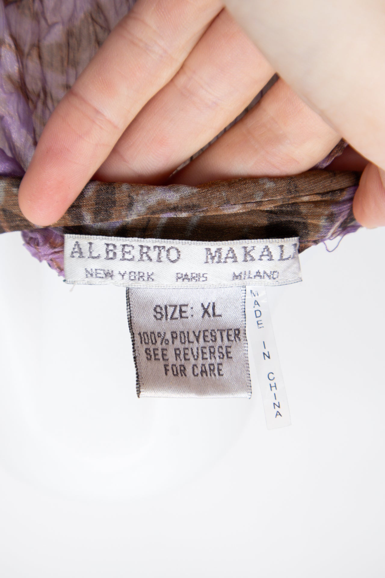 #84 Alberto Makali Camisole Top Purple | c. 198 | Size 8