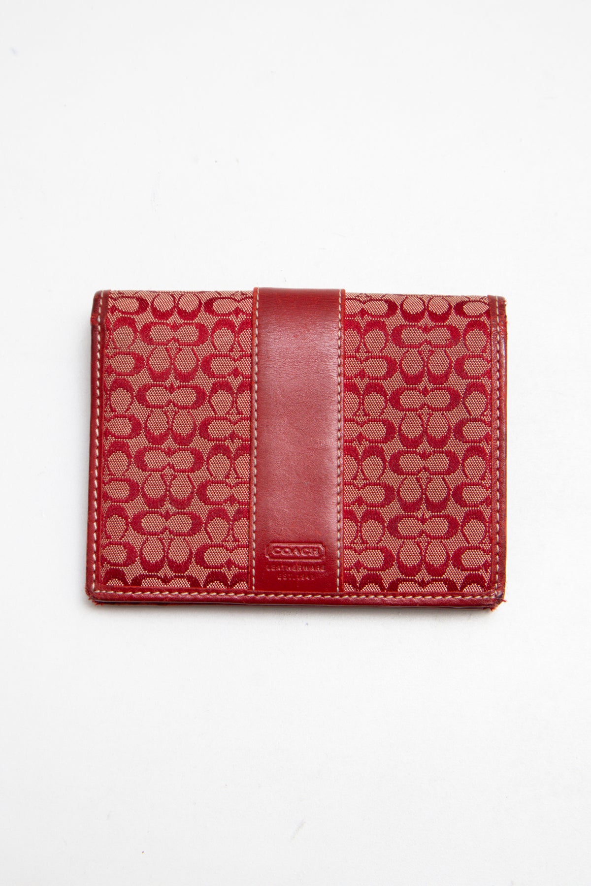 #007 Coach Wallet Red | c. | Size