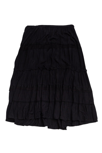 #110 White Stag Skirt Black | c. 186 | Size 14