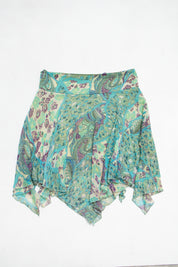 #116 Valleygirl Long Skirt Green | c. 213 | Size 10
