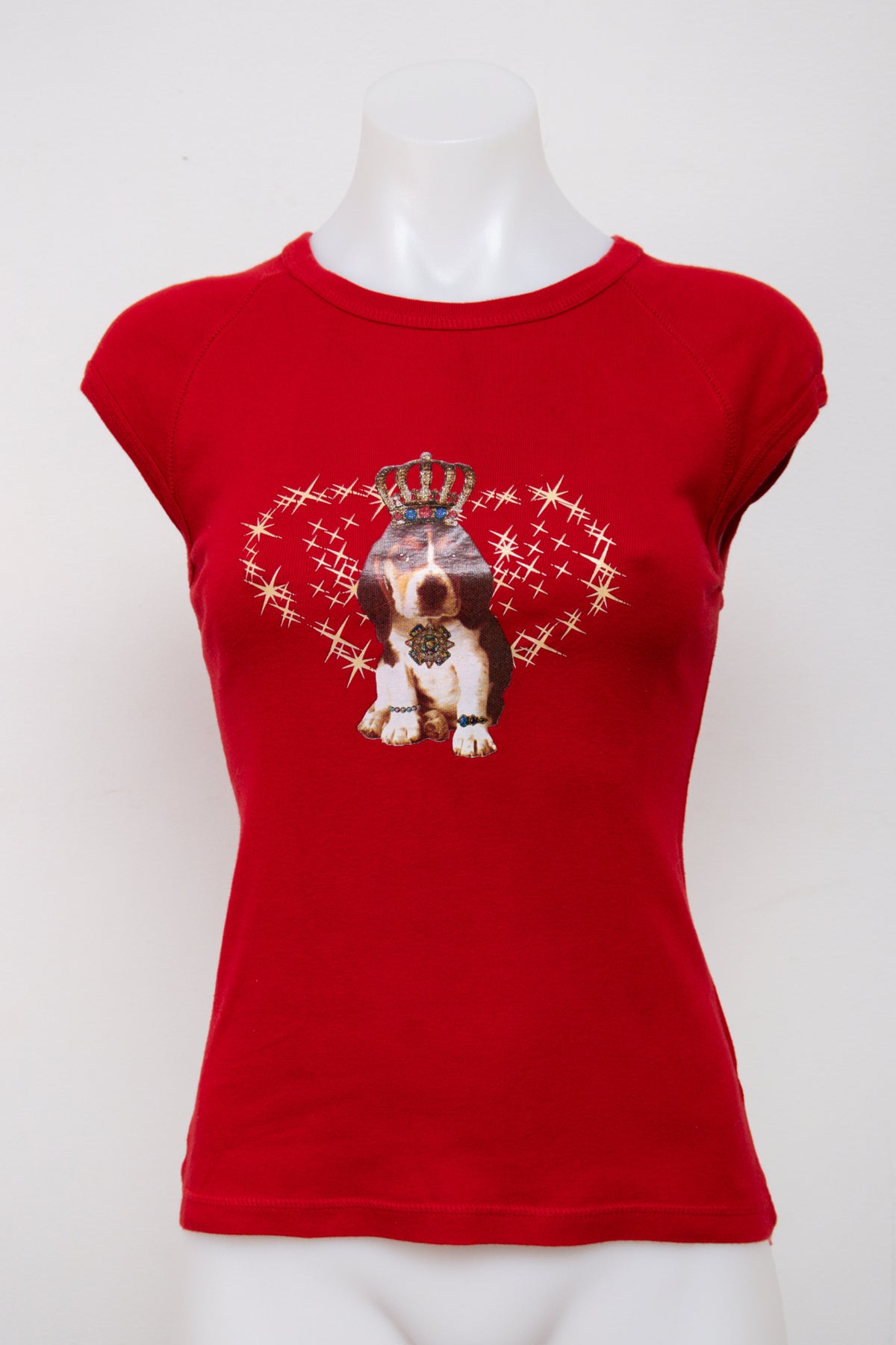 #076 Kiabi Woman T-shirt Red | c. | Size 10