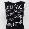 #082 United Colors Of Benetton Tank Top Black | c. | Size 8