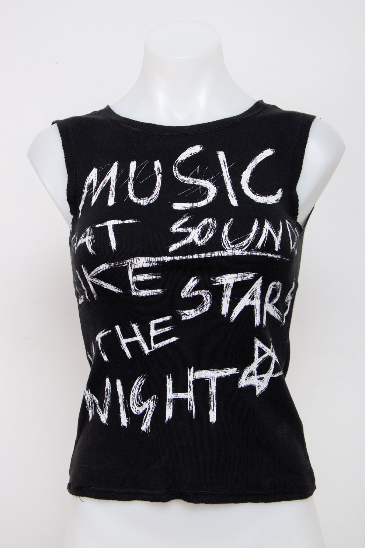 #082 United Colors Of Benetton Tank Top Black | c. | Size 8