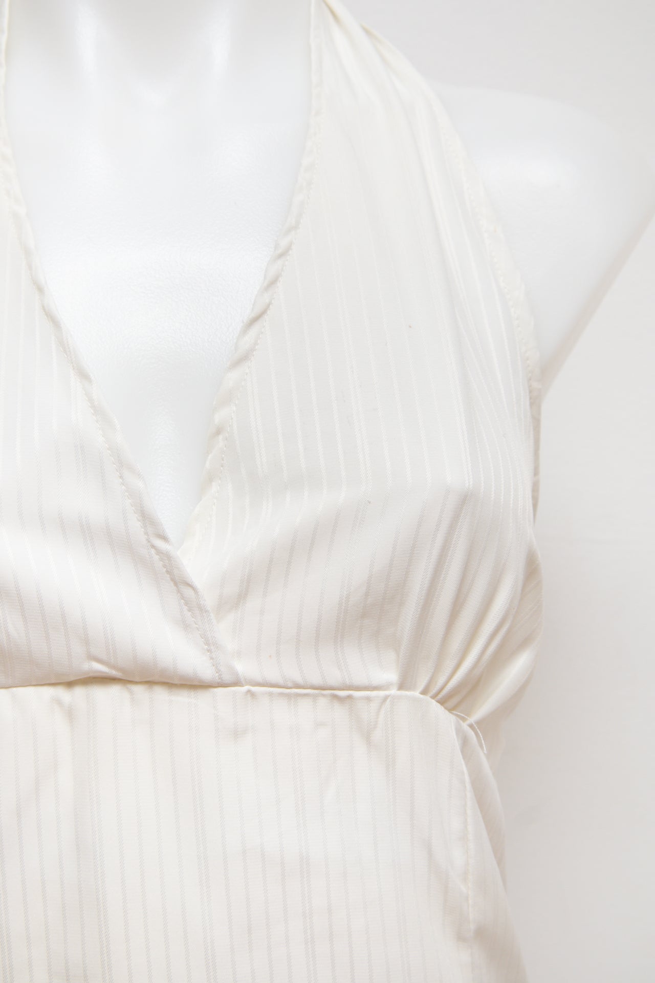 #128 Halter Top White | c. 187 | Size 12