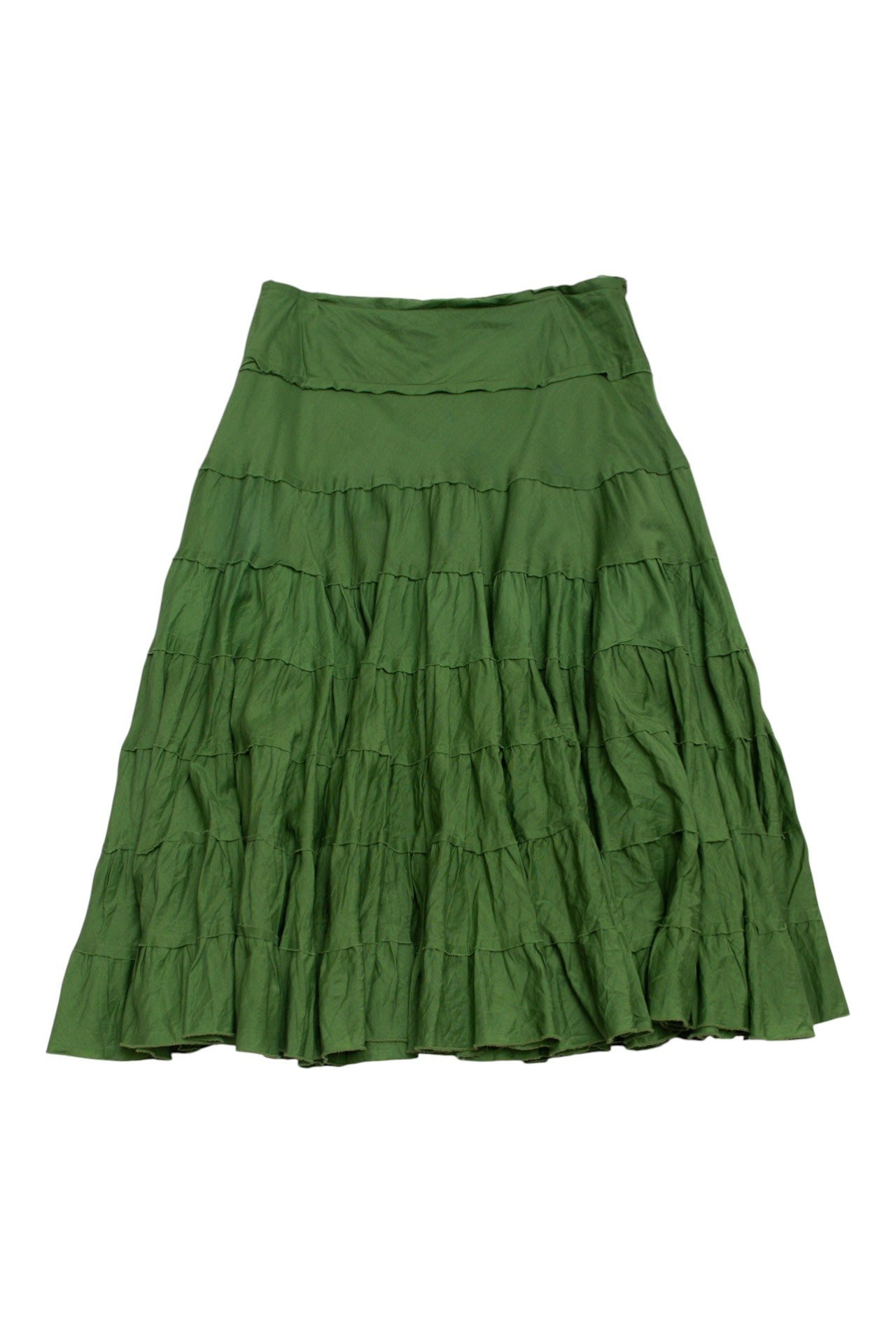 #175 Moa Moa Skirt Green | c. 197 | Size 8