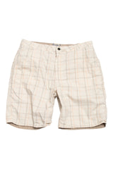 #115 Life Is Good Shorts White | c. 204 | Size 16/18