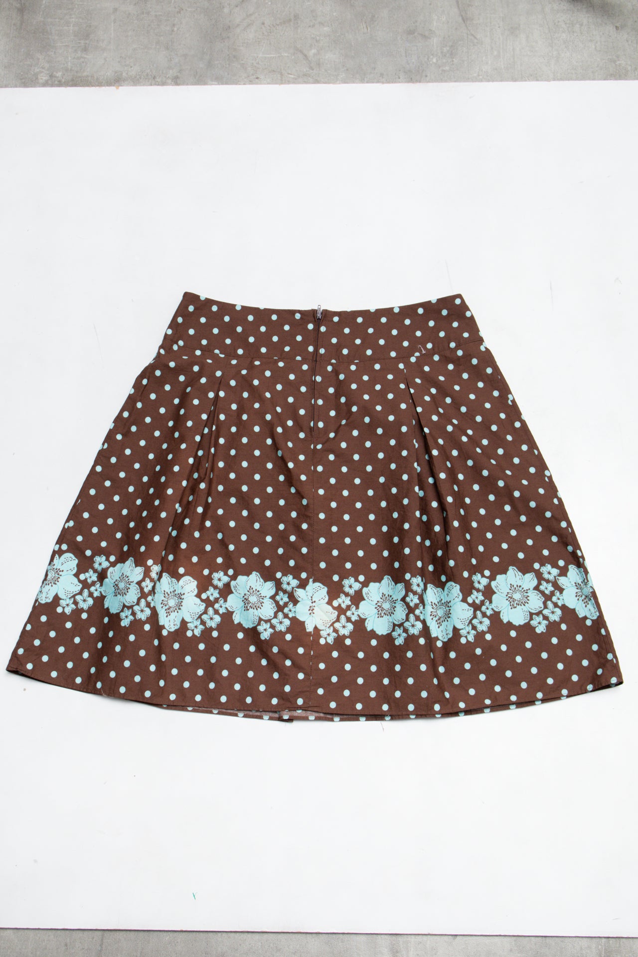 #093 Cato Long Skirt Brown | c. 213 | Size 10