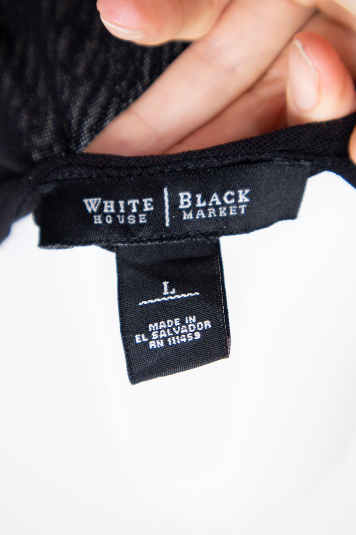 #003 White House Black Market Camisole Top Black | c. 207 | Size 8