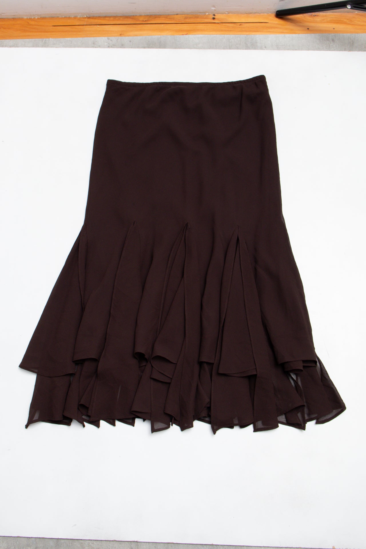 #161 Msk Skirt Brown | c. 202 | Size 14