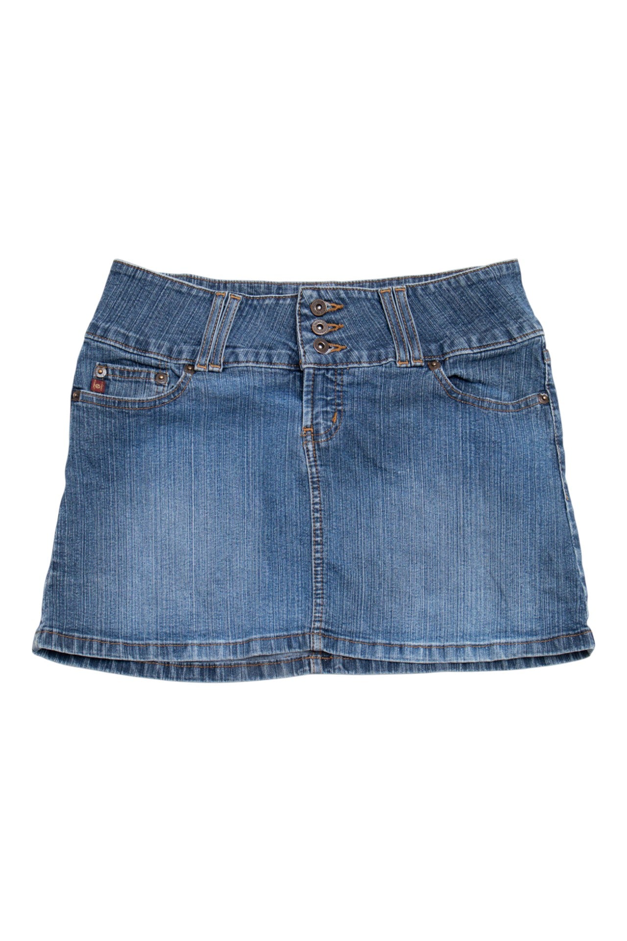 #152 Lee Mini Skirt Blue | c. 203 | Size 8