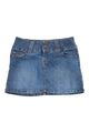#152 Lee Mini Skirt Blue | c. 203 | Size 8