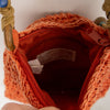 #176 Beaded Cappeli Shoulder Bag Orange | c. 180
