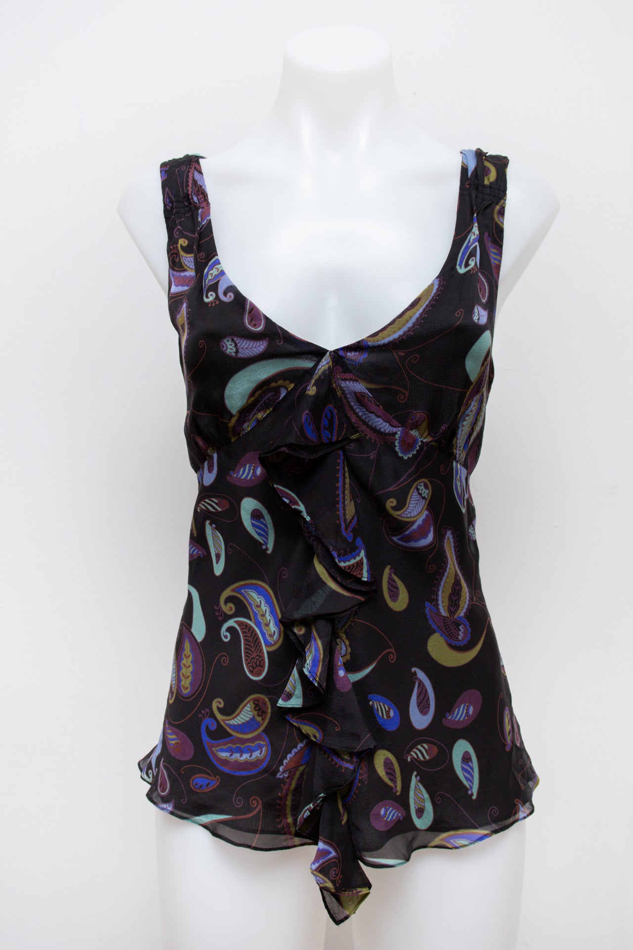 #24 Dana Buchman Cami Top Black | c. 193 | Size 8