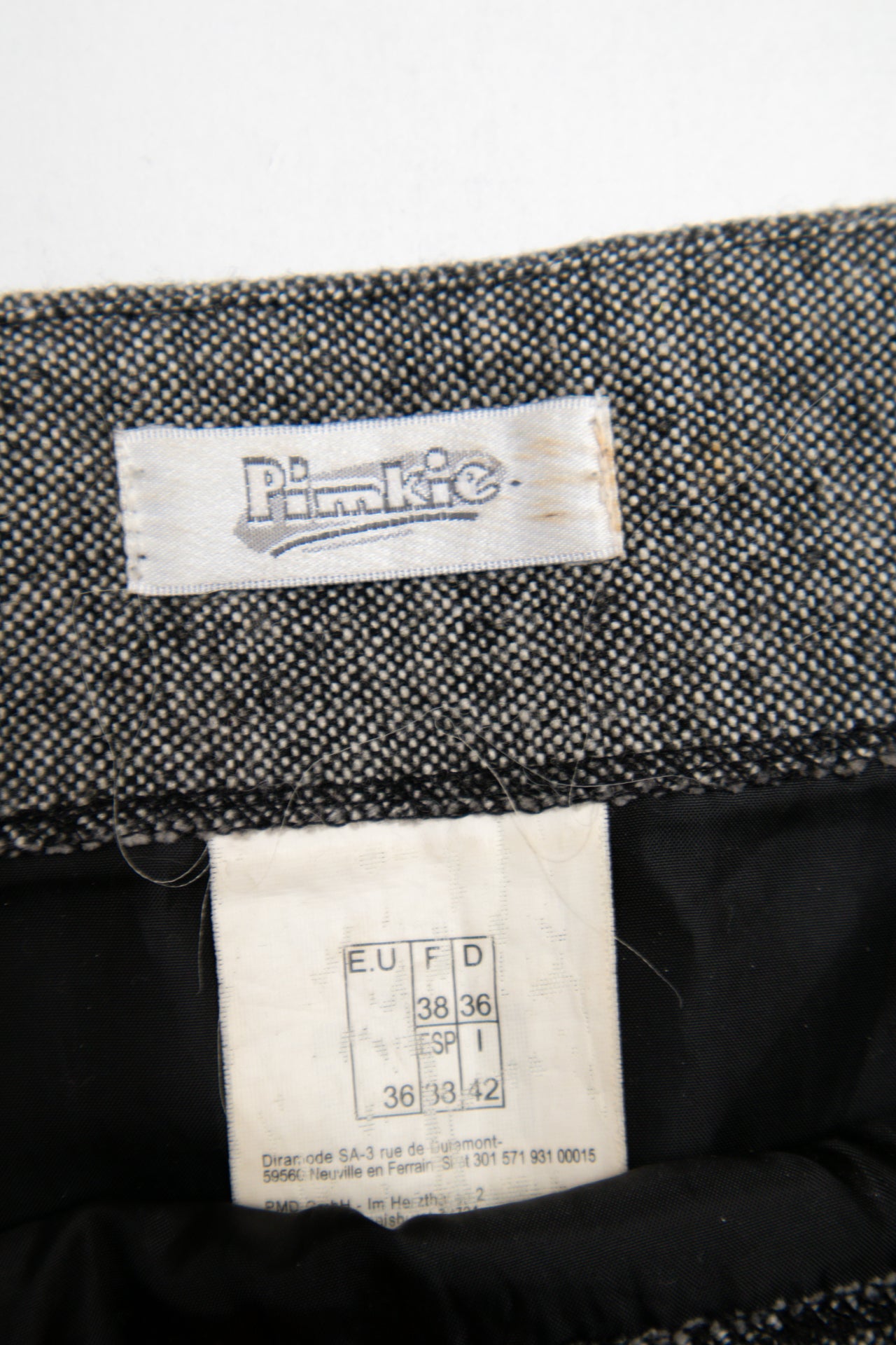 #150 Pimkie Mini Skirt Gray | c. 203 | Size 8