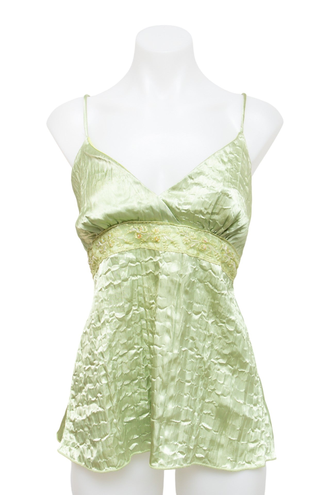 #31 Moca Cami Top Green | c. 197 | Size 10