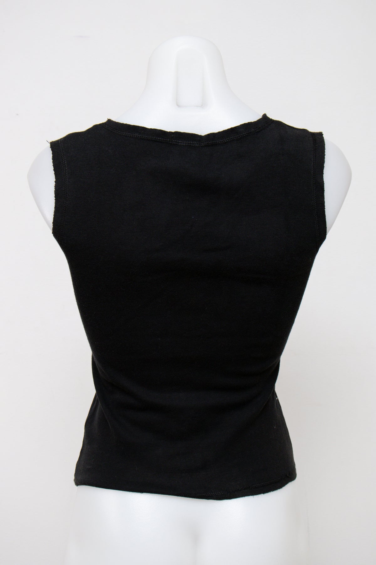 #082 United Colors Of Benetton Tank Top Black | c. | Size 8