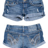 #192 Hydraulic Jeans Booty Short Blue | c. 209 | Size 6