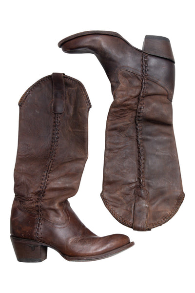 #167 Lane Boots Brown | c. 201 | Size 7