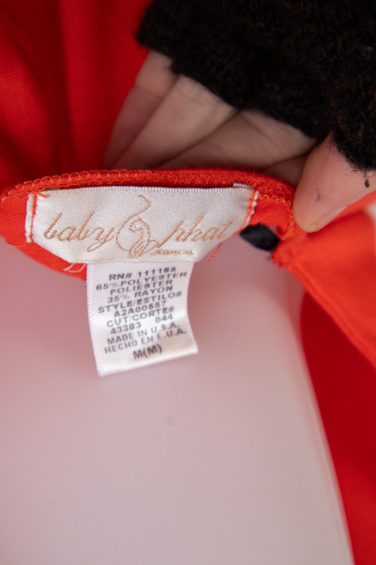 #051 Babys Phat Camisole Top Orange | c. 199 | Size 8/10