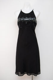 #186 Cachet Dress Black | c. 205 | Size 8