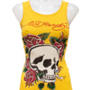 #91 Ed Hardy Tank Top Yellow | c. 191 | Size 8