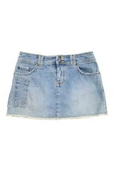 #156 So Mini Skirt Blue | c. 203 | Size 8