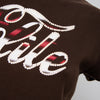 #093 Elite Models Fashion T-shirt Brown | c. 199 | Size 10/12