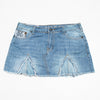 #052 Industrial Cotton Mini Skirt Blue | c. 204 | Size 10