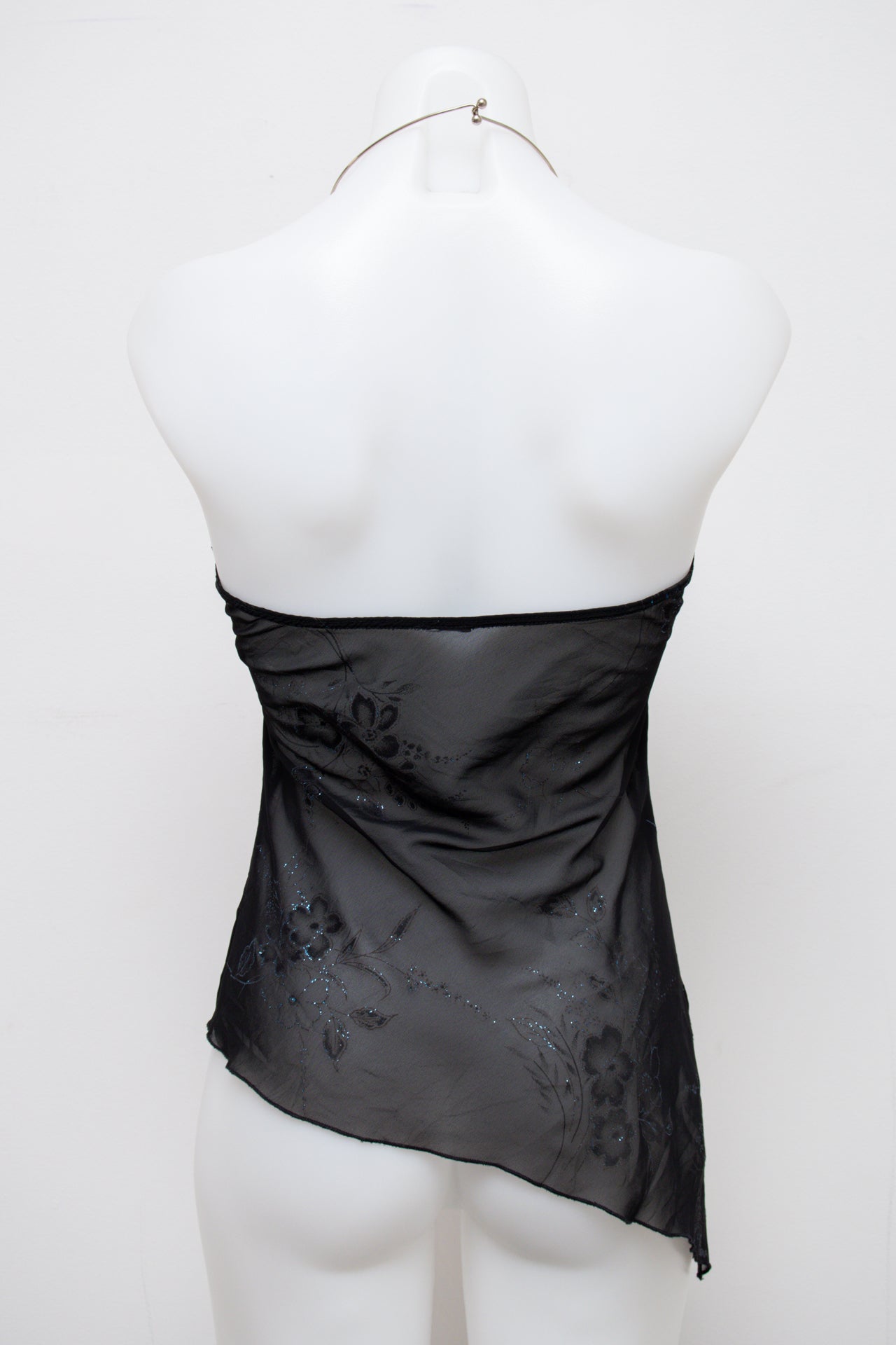 #024 Halter Top Black | c. 203 | Size 8