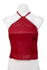 #030 Grandevoine Halter Red | c. 210 | Size 8