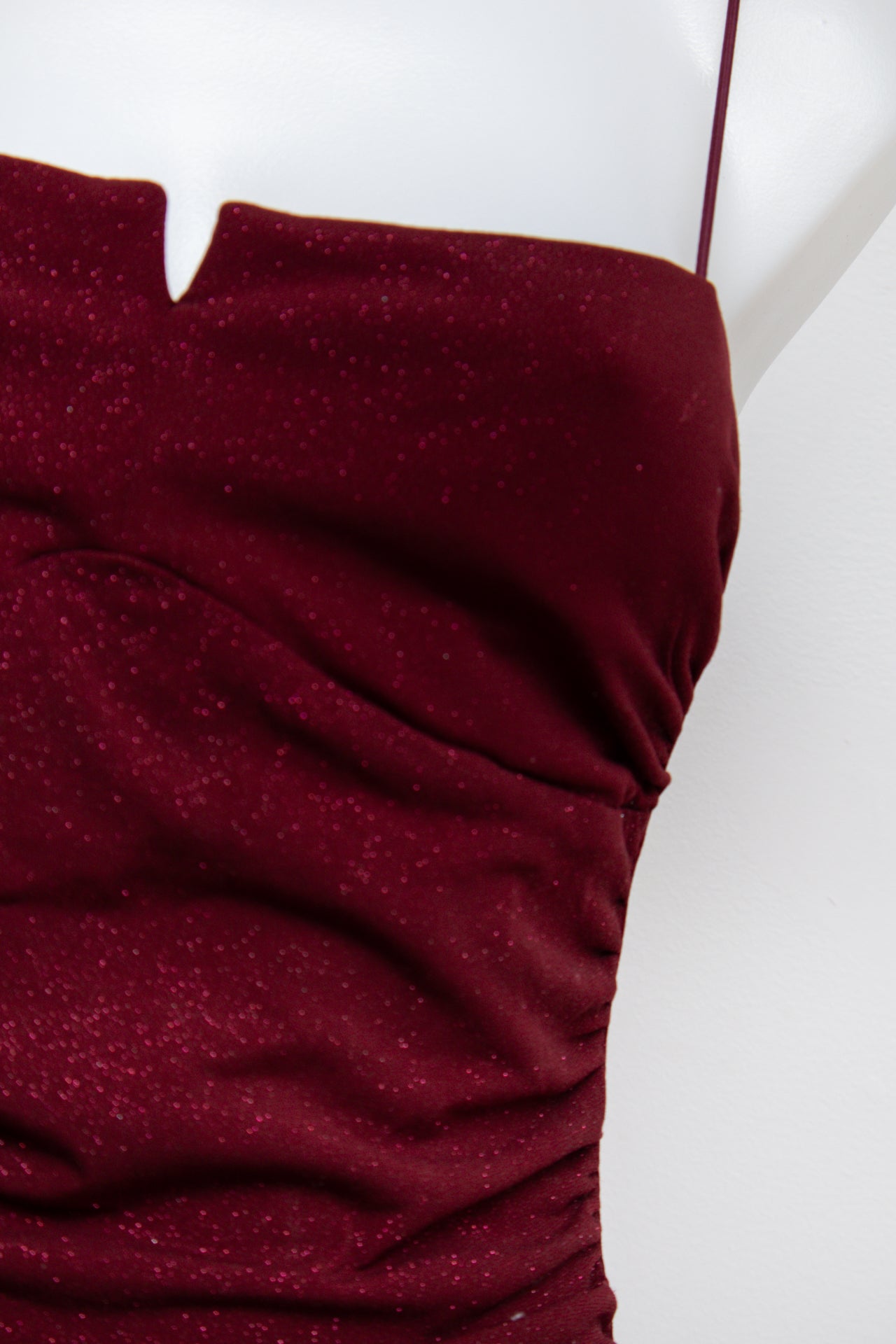 #109 City Triangles Dress Red | c. 193 | Size 10
