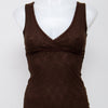 #011 Candy Rain Cami Brown | c. 209 | Size 8
