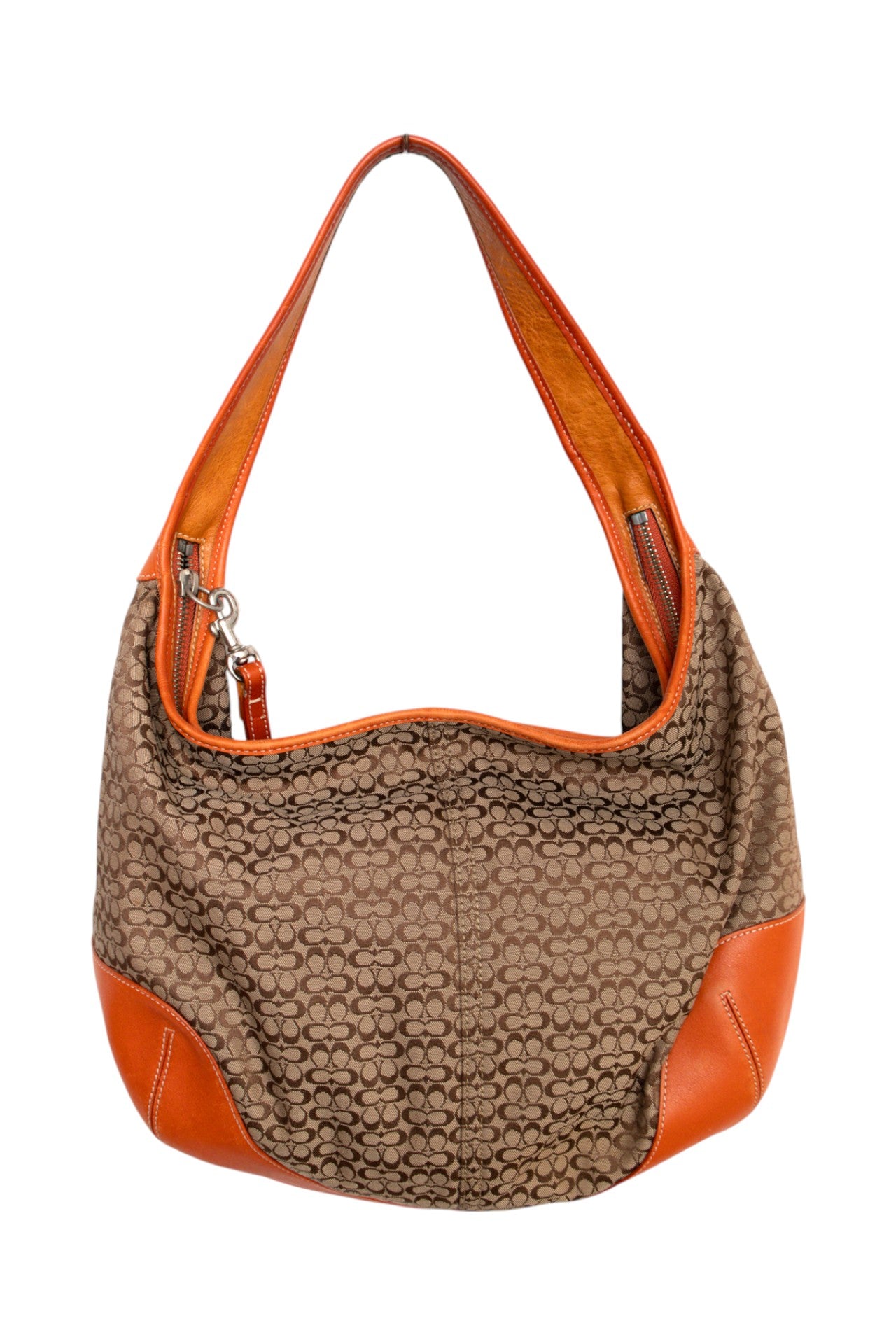 #208 Coach Shoulder Bag Brown | c. 194 | Size