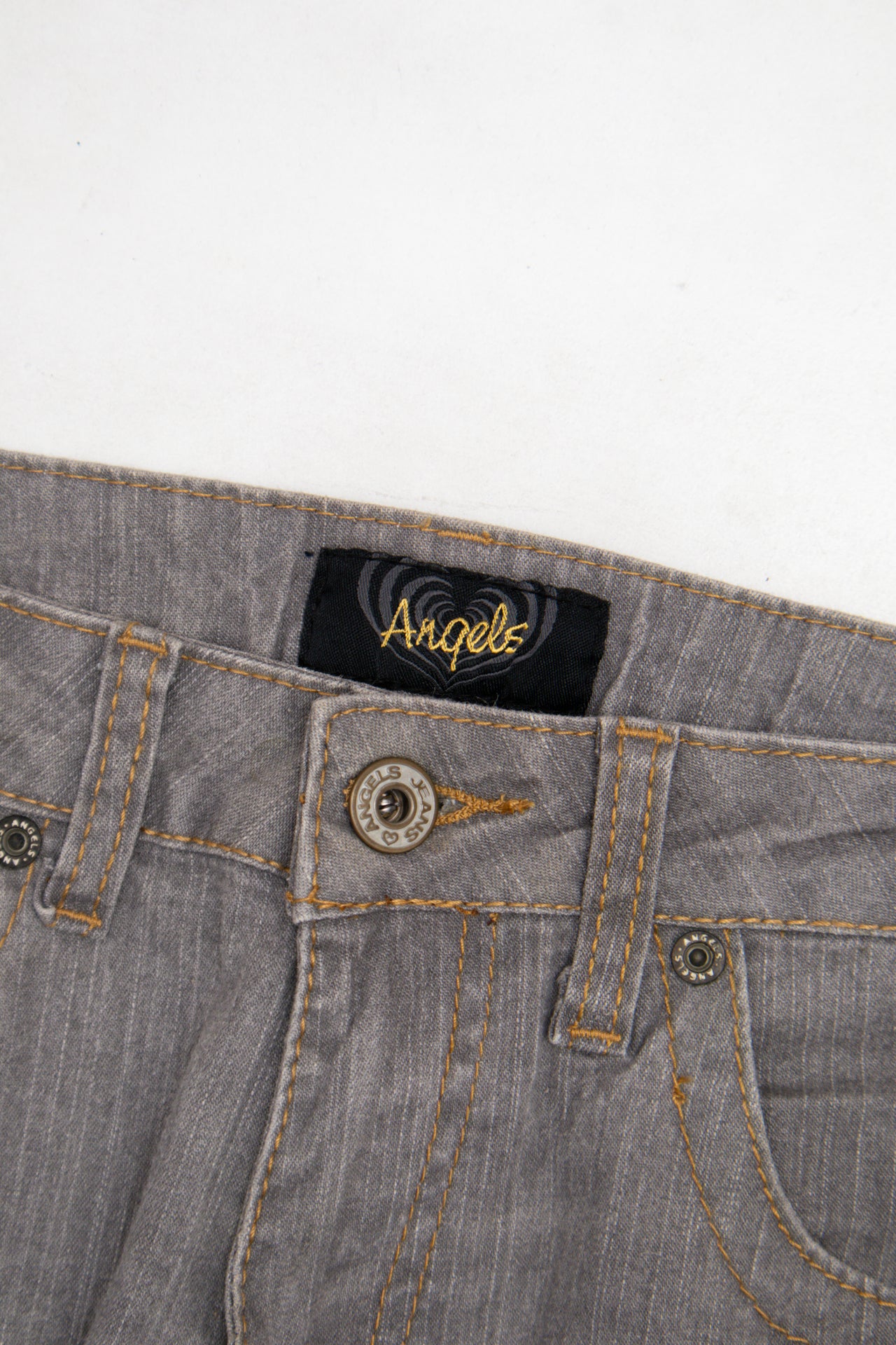 #027 Angels Jeans Gray | c. 206 | Size 8
