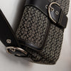 #191 Coach Shoulder Bag Black | c. 198 | Size