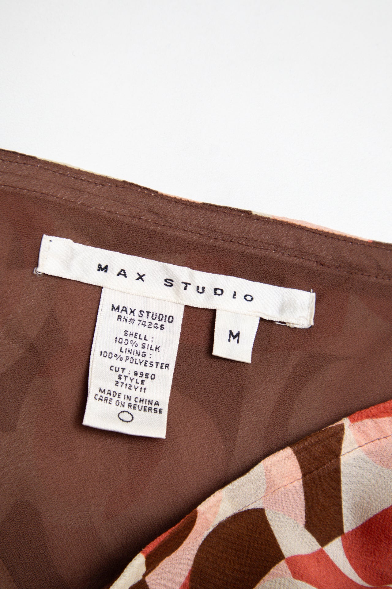 #179 Max Studio Skirt Red | c. 194 | Size 12