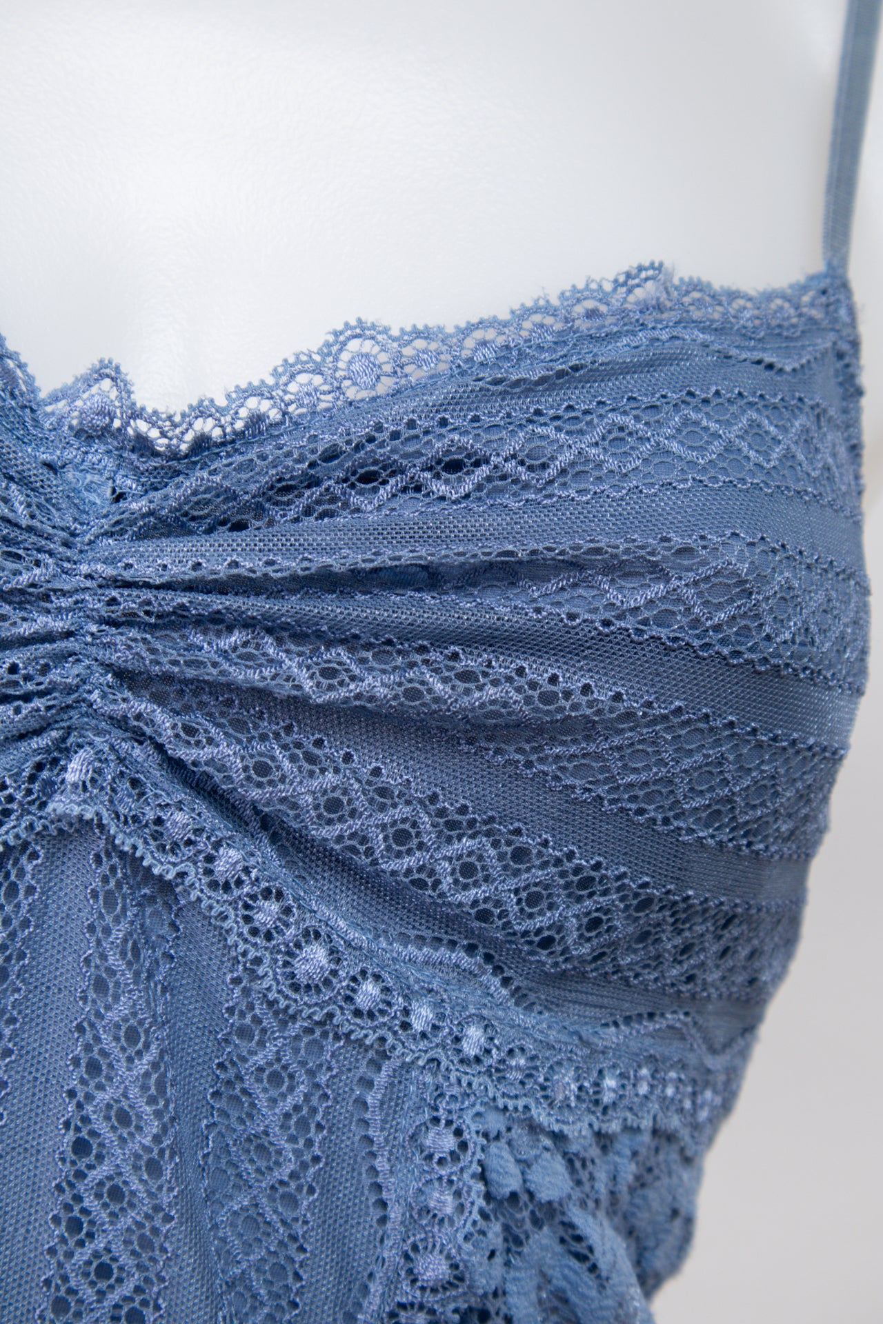 #24 Bisou Bisou Michelle Bohbot Cami Top Blue | c. 198 | Size 12