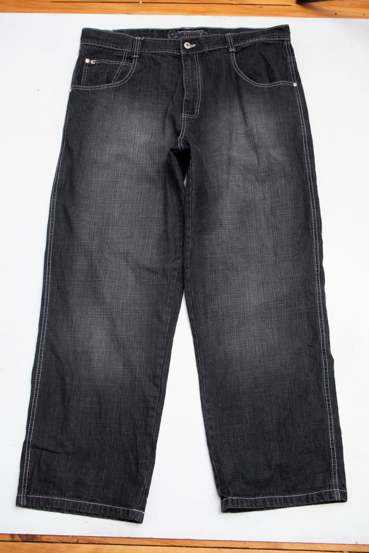 #132 Southpole Jeans Black | c. 201 | Size 16/18