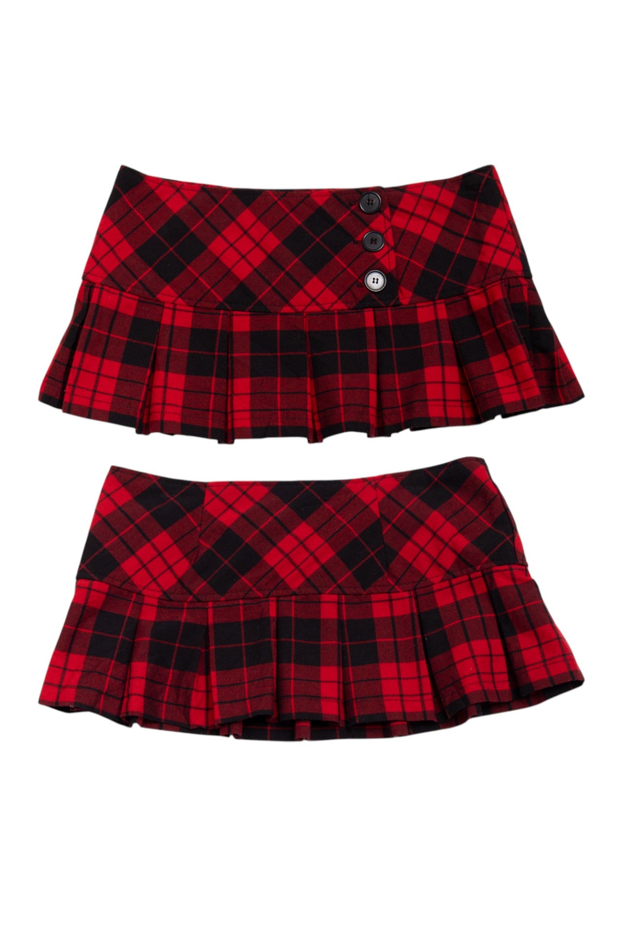 #150 Jungle Cat Mini Skirt Red | c. 181 | Size 8