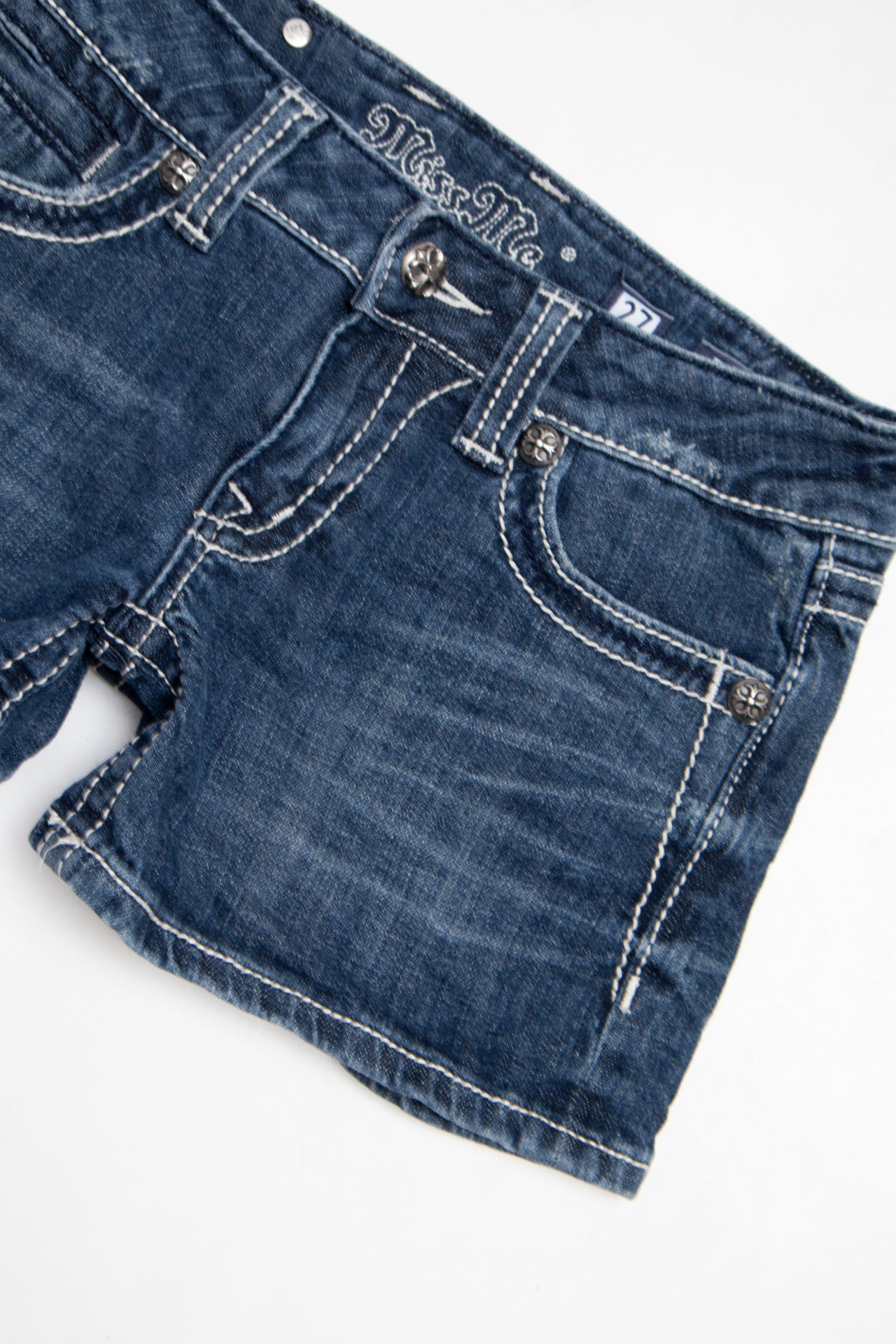 #105 Miss Me Denim Shorts Blue | c. 204 | Size 6
