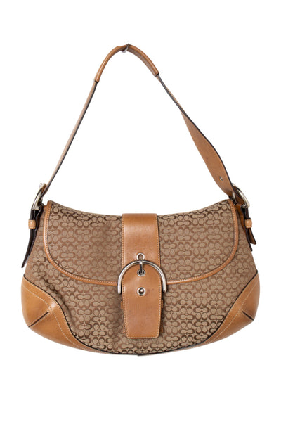 #149 Coach Shoulder Bag Brown | c. 184 | Size