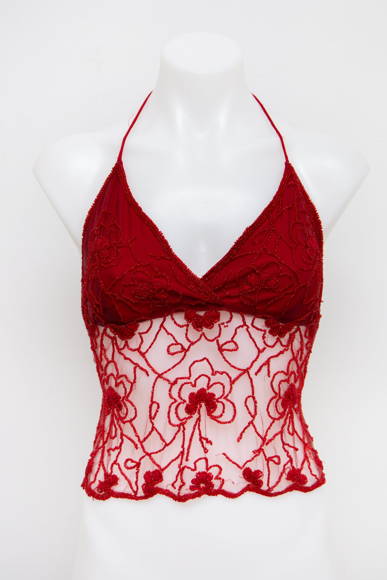 #88 Gi & Jo Halter Top Red | c. 193 | Size 10