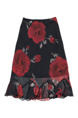 #107 Long Skirt Black | c. 214 | Size 4/6