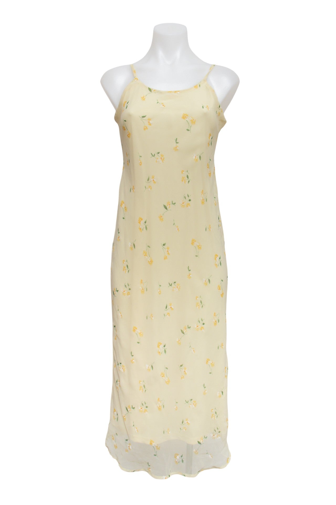 #100 Christie Brooks Dress Yellow | c. 193 | Size 8