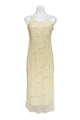 #100 Christie Brooks Dress Yellow | c. 193 | Size 8