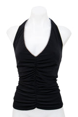 #015 Mr K Halter Top Black | c. 202 | Size 10