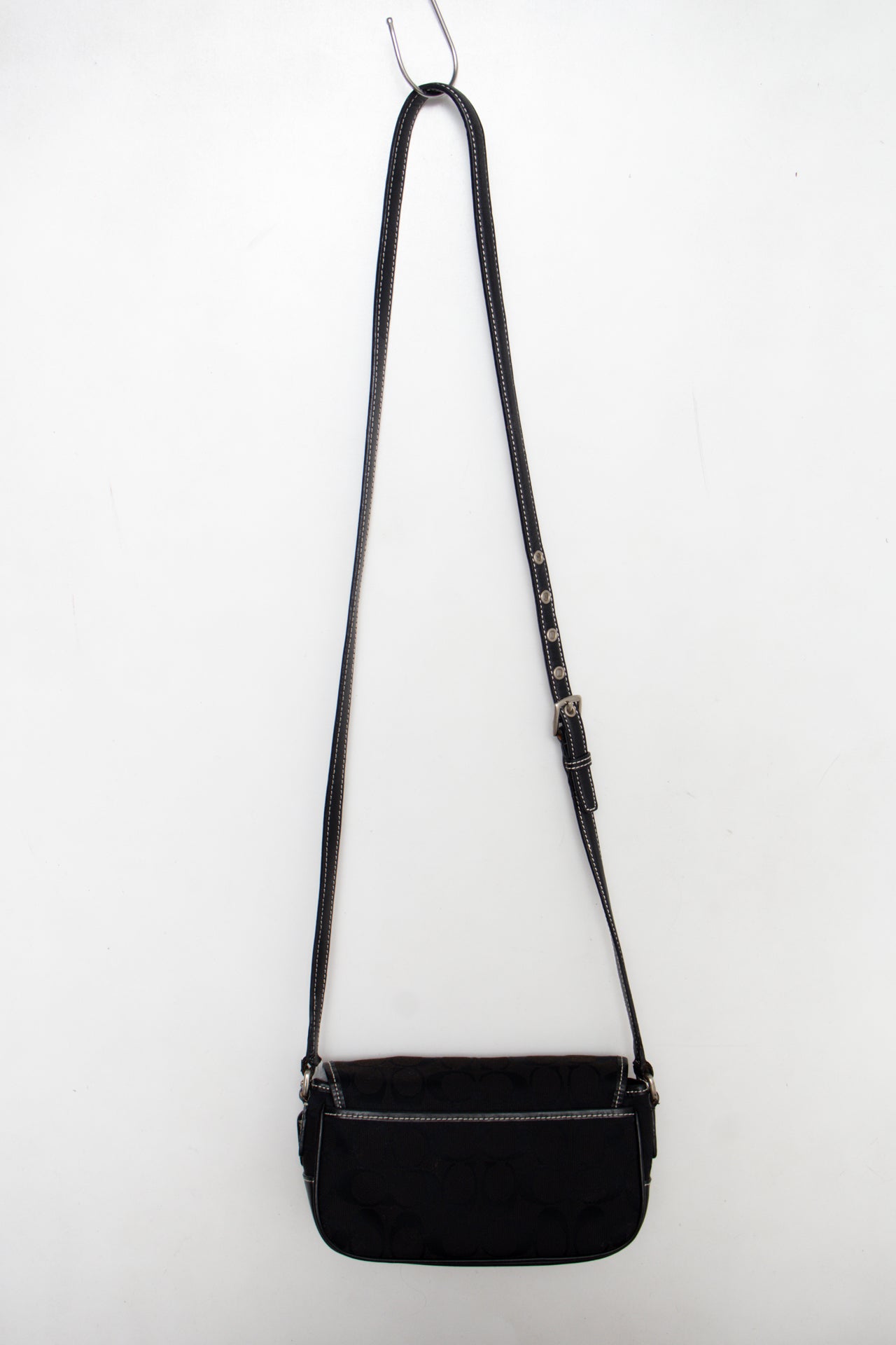 #172 Coach Shoulder Bag Black | c. 187 | Size